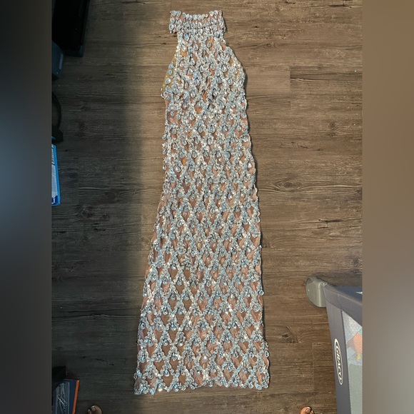 Rhinestone Maternity Dress for Sale. Can wear at as a regular dress or maternity - Picture 8 of 10